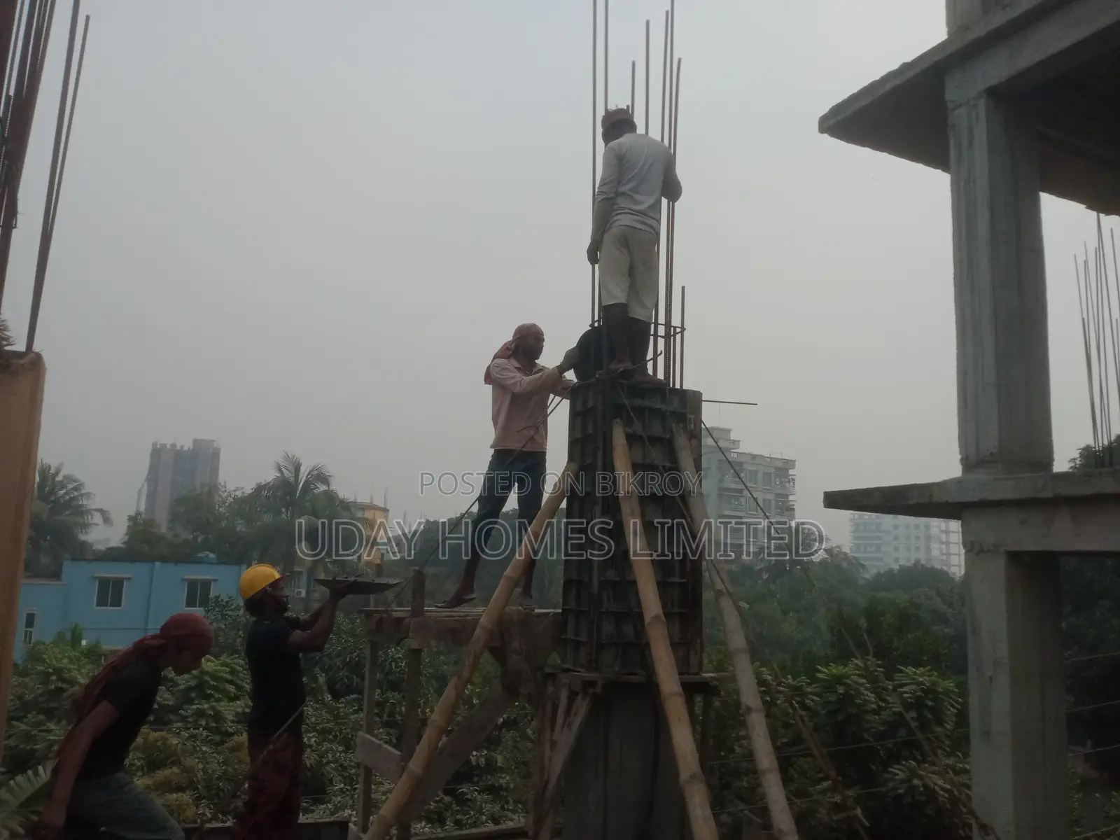 Build your own flat by sharing land in an under-construction building in Banasree