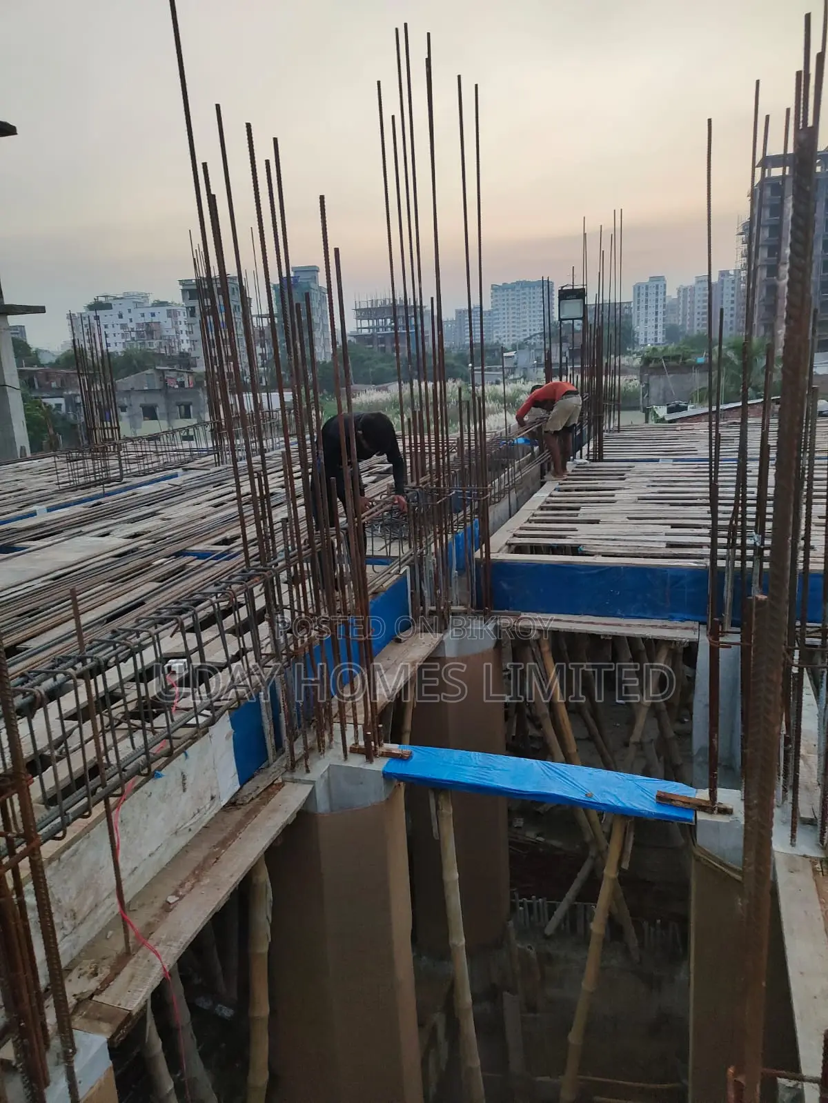 Build your own flat by sharing land in an under-construction building in Banasree