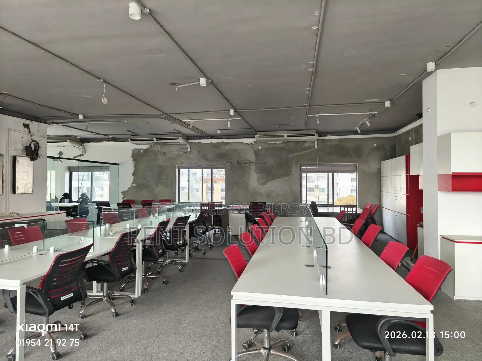 Fully furnished commercial office space in Banani