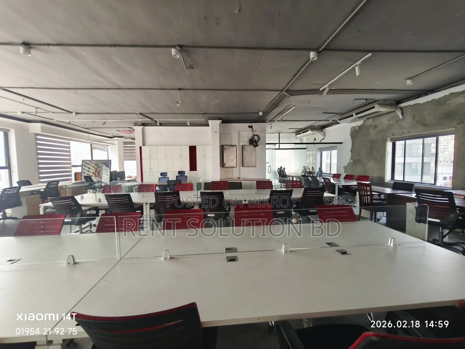 Fully furnished commercial office space in Banani