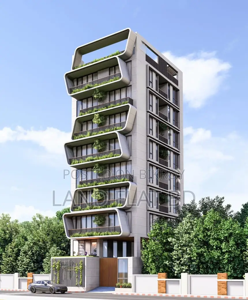Flat via Land Share in Bashundhara R/A Block N in Basundhara