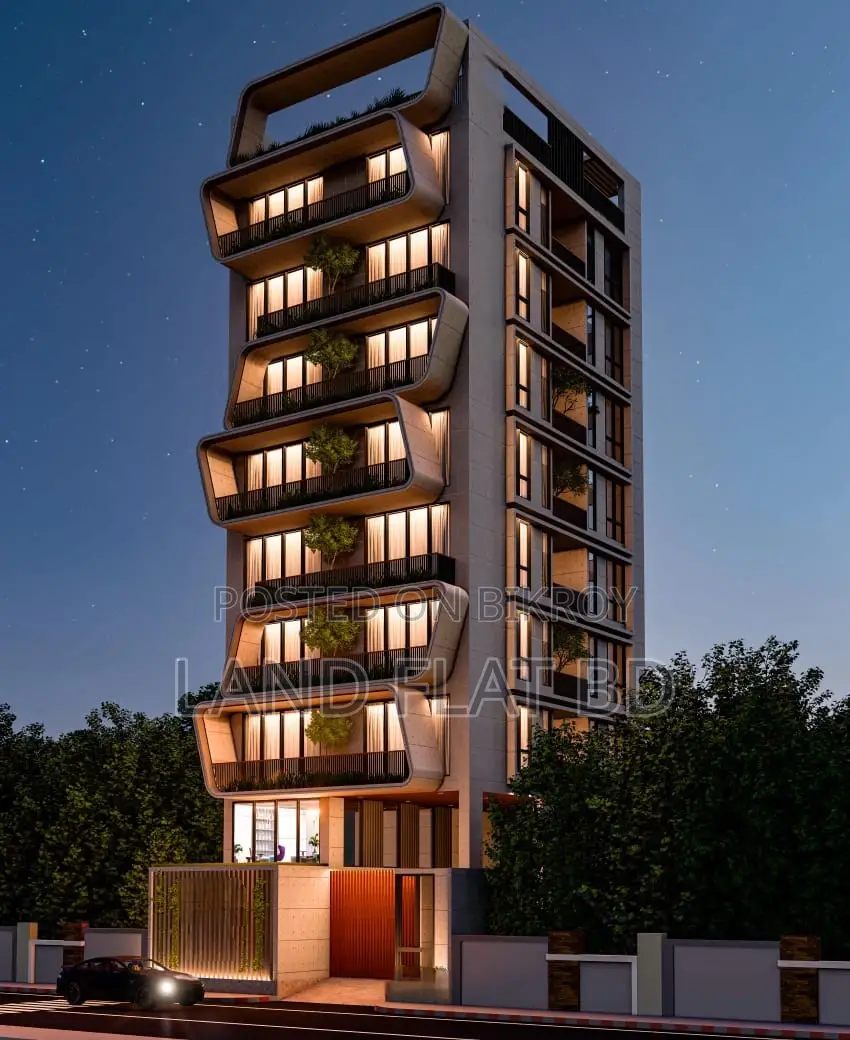 Flat via Land Share in Bashundhara R/A Block N in Basundhara
