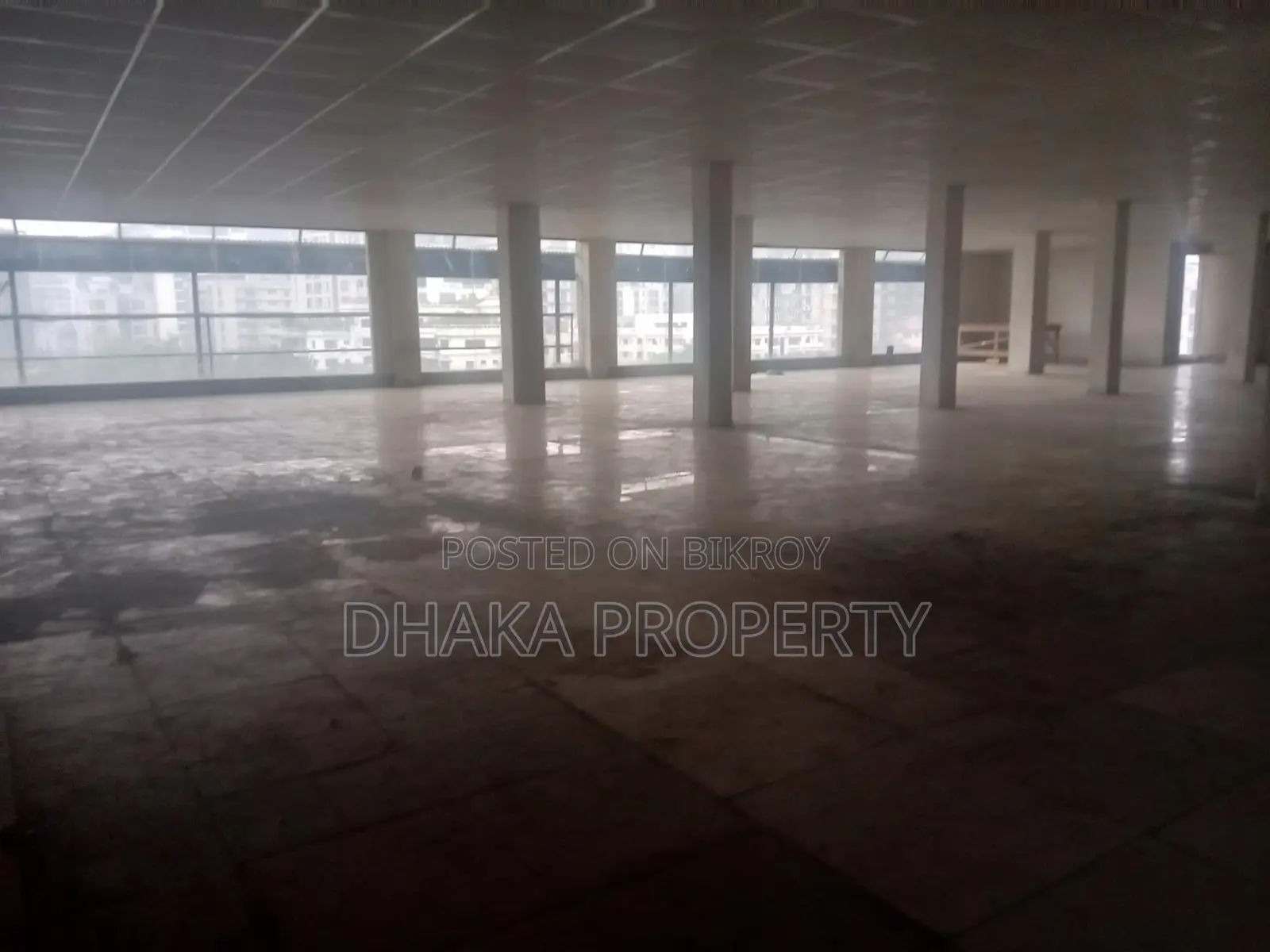 100% Commercial 6000-Sqft Open Space Rent in Banani in Banani