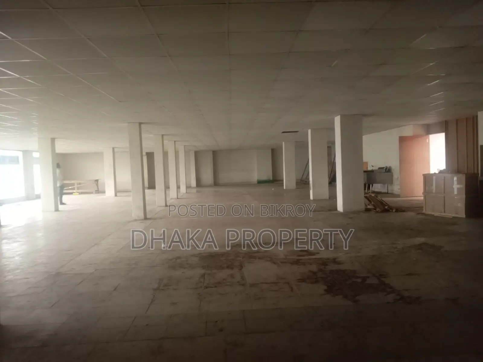 100% Commercial 6000-Sqft Open Space Rent in Banani in Banani