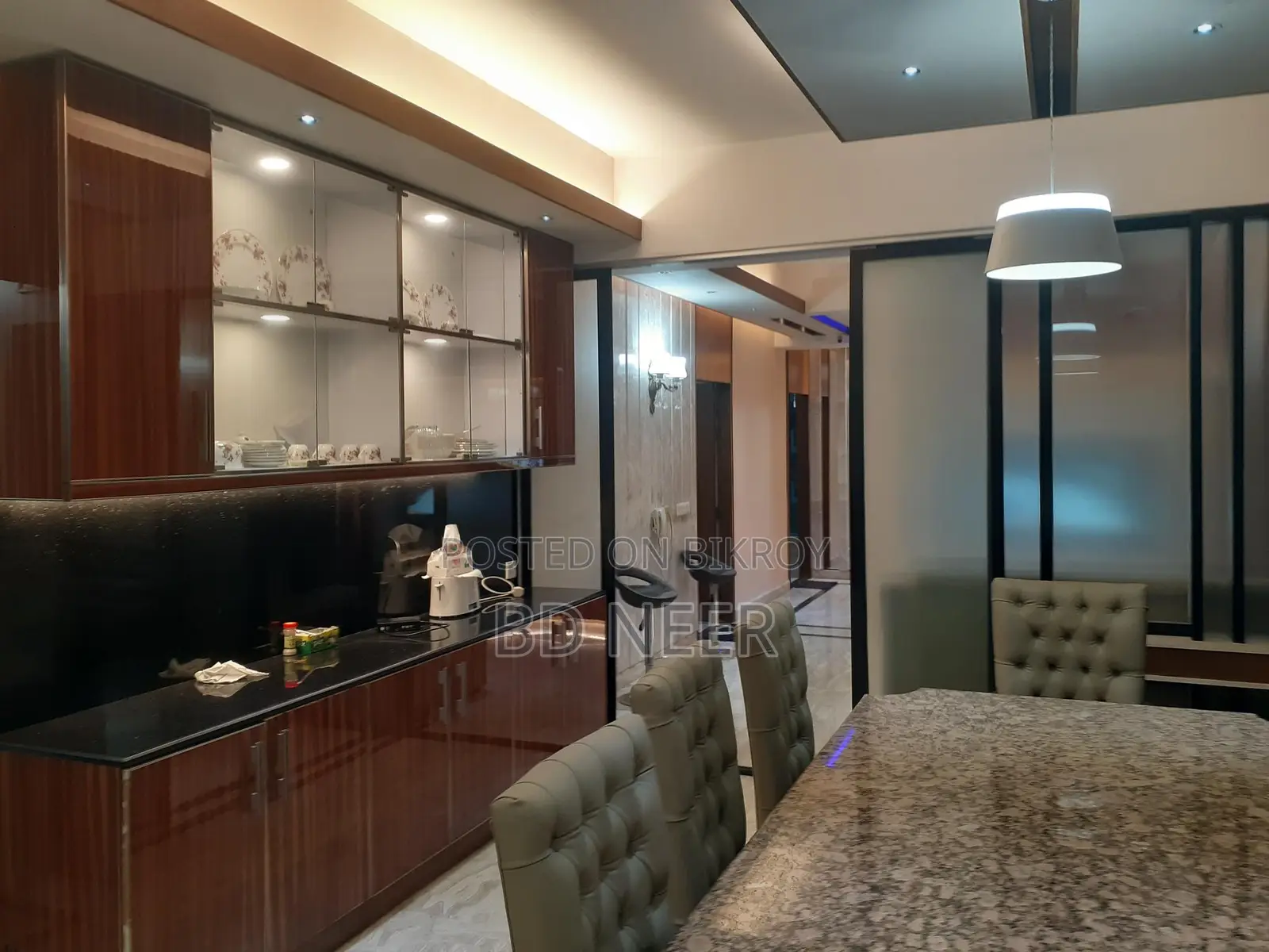 Fully Furnished 4 Bedroom Flat Rent in Gulshan-2 in Gulshan