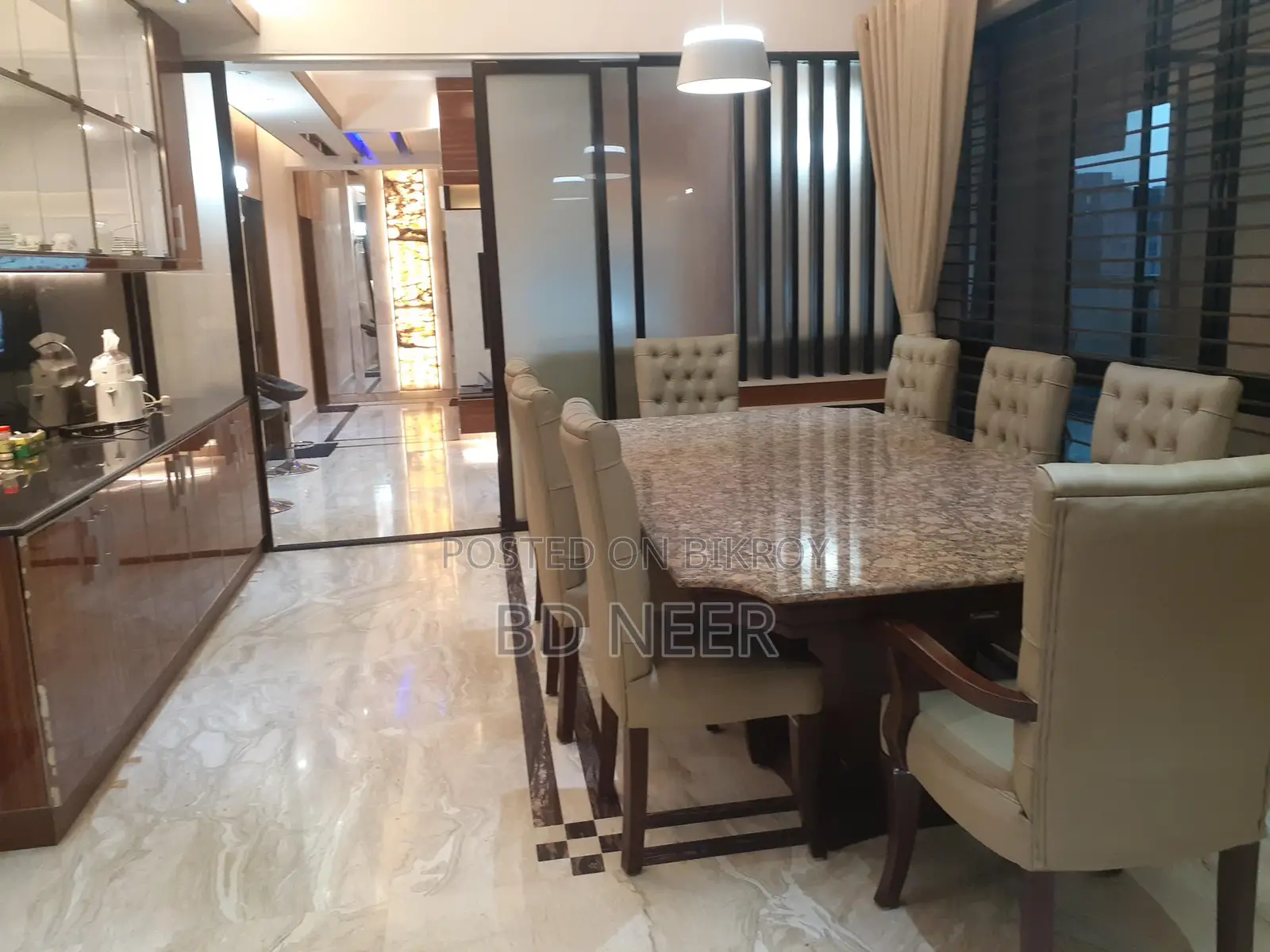 Fully Furnished 4 Bedroom Flat Rent in Gulshan-2 in Gulshan