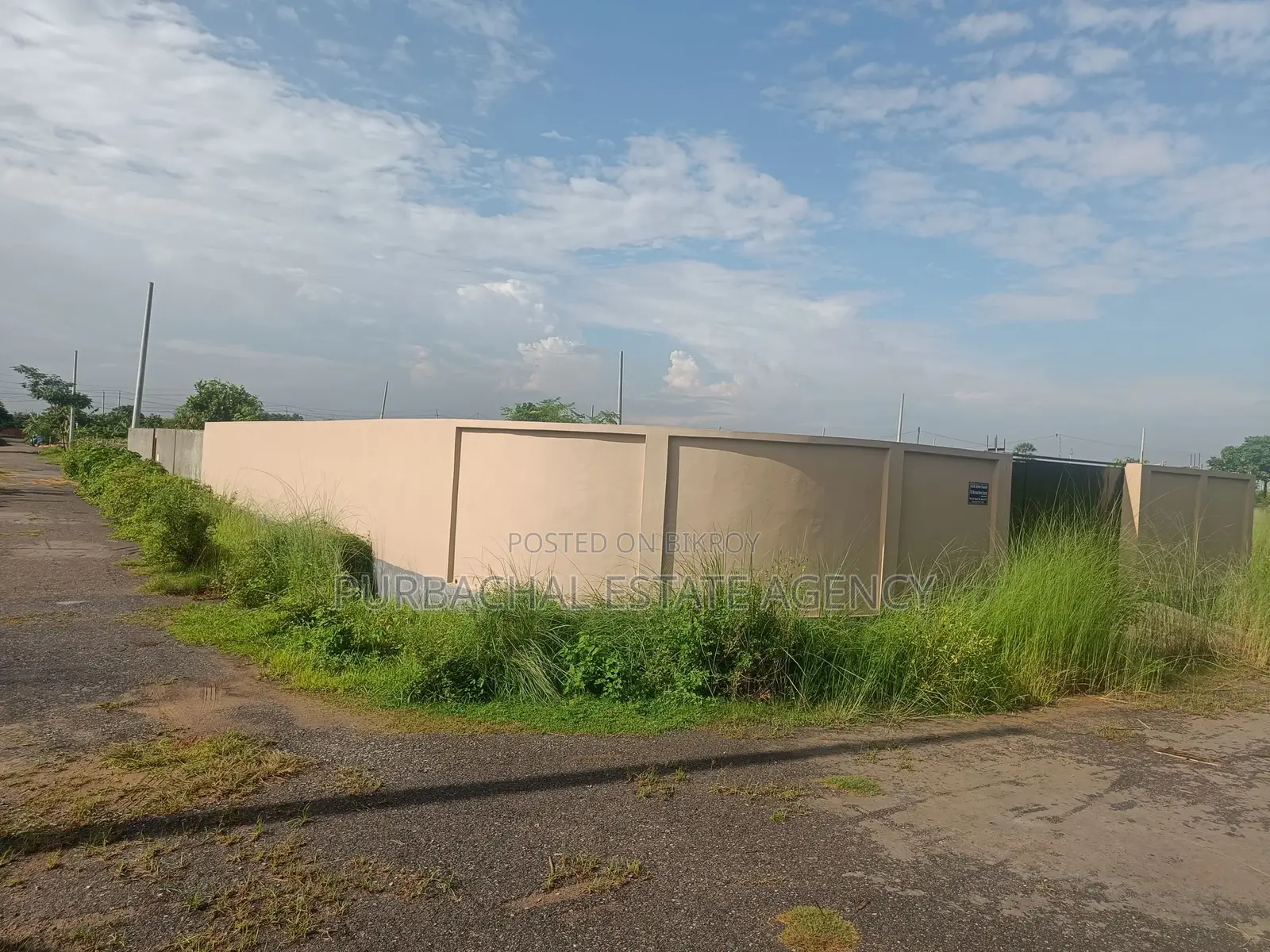 Front 30ft/54ft, South-West Corner, 5 Katha Plot In Sec#10 in Purbachal