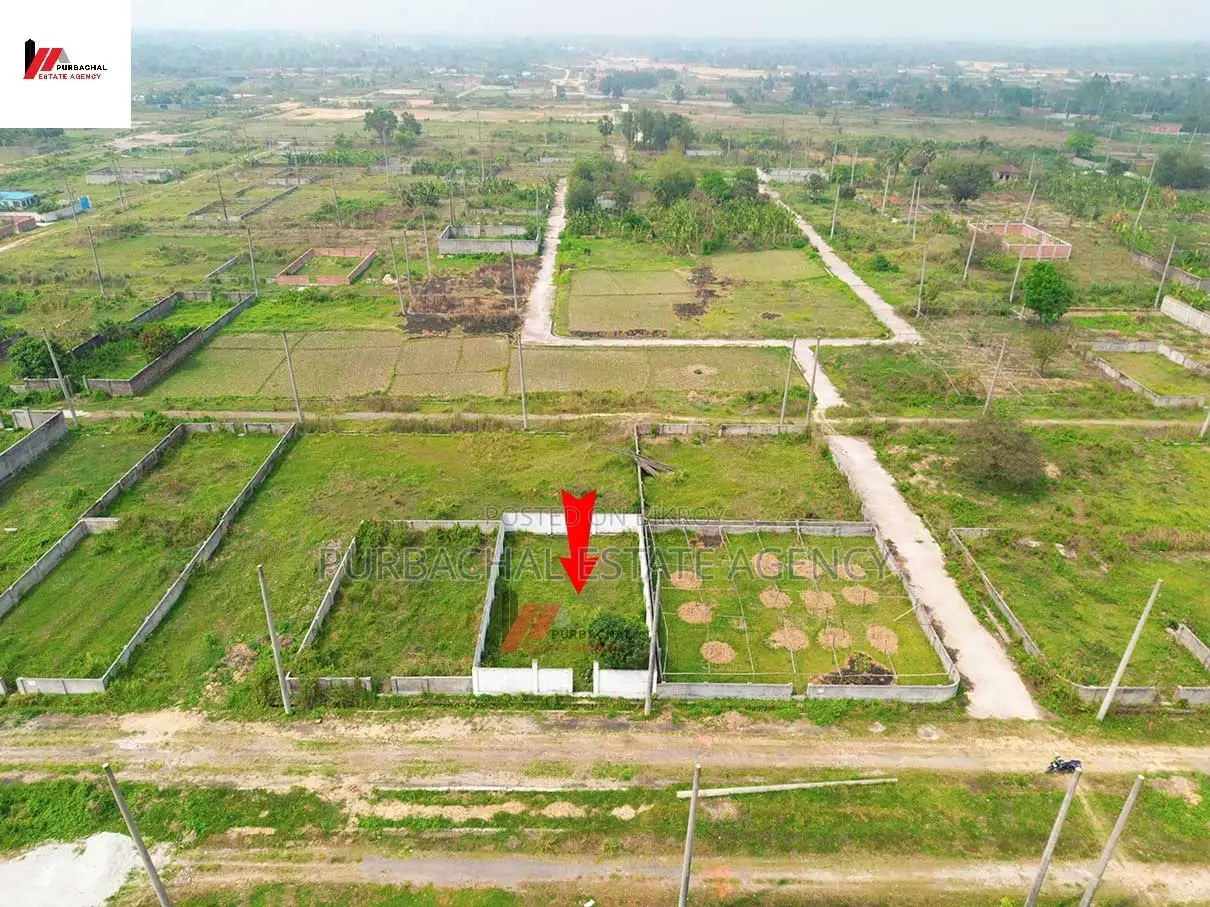 Near 54ft, 5 Katha Plot In Sec#29 in Purbachal