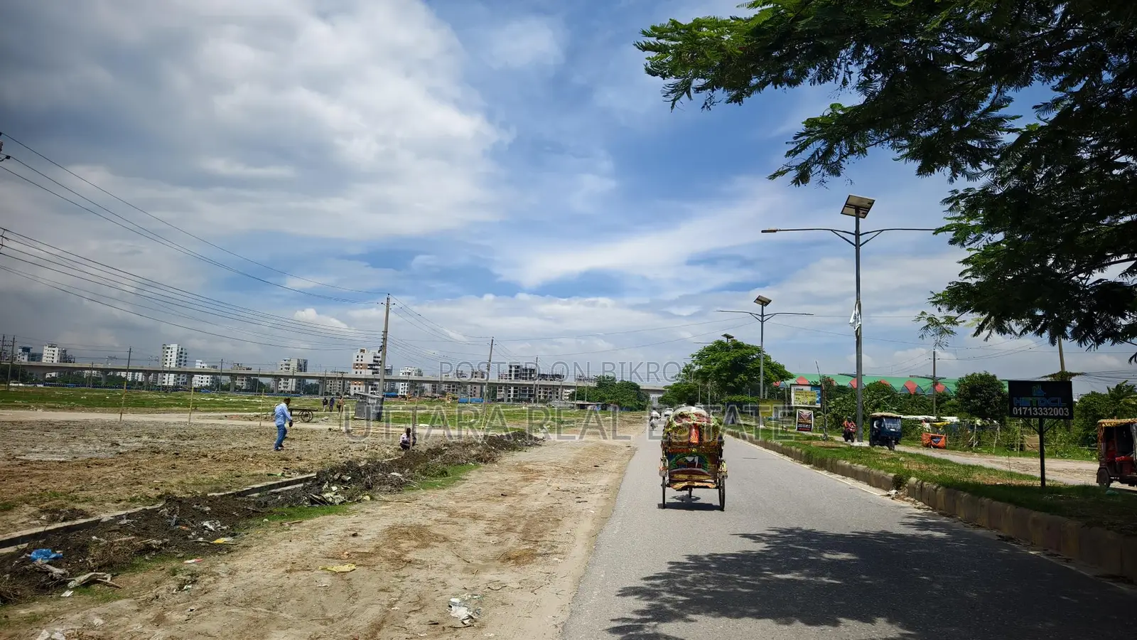 12 Katha Plot for Sale in Uttara Sector 17, G Block, Road Avenue 5 in Uttara