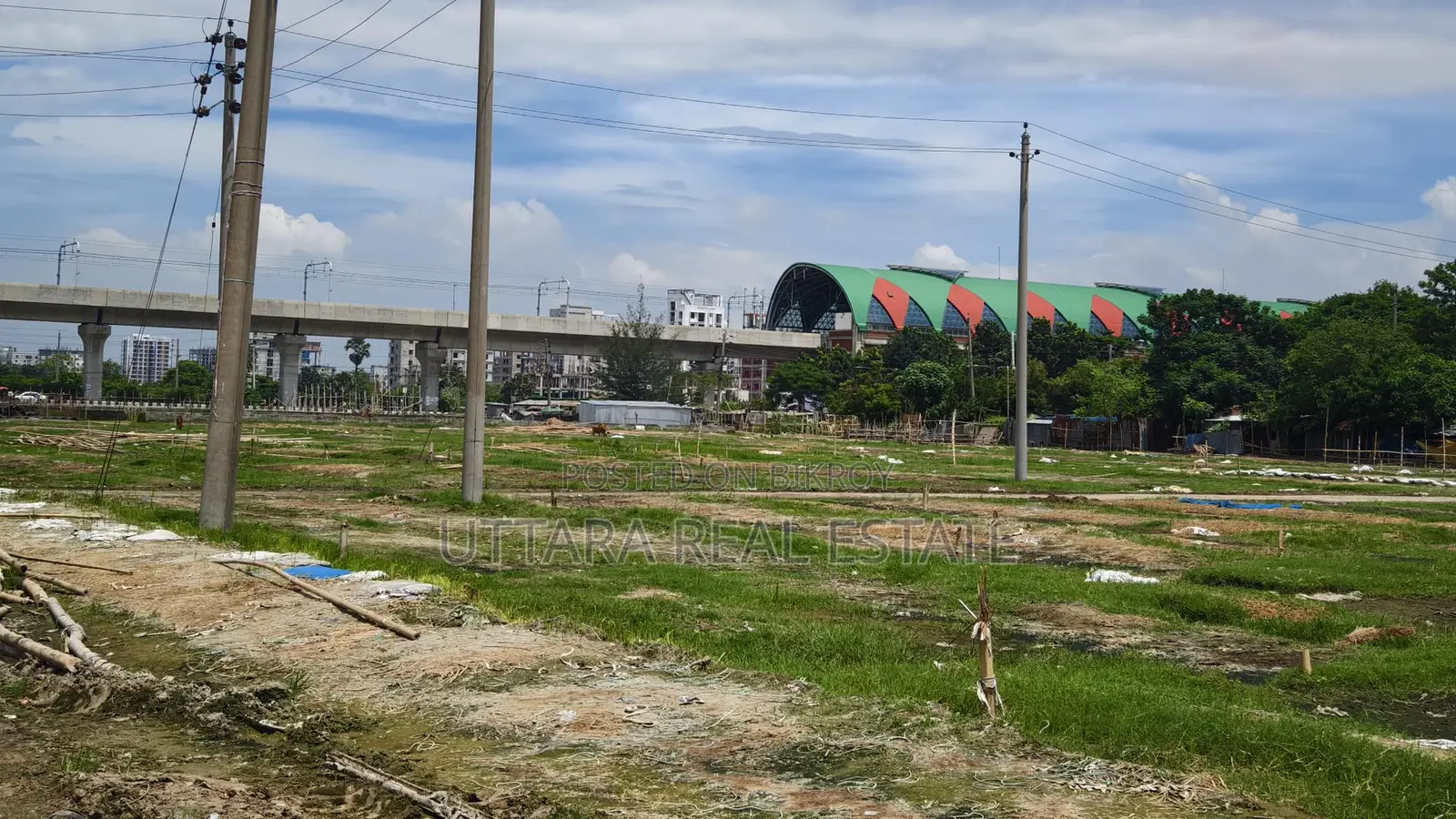 12 Katha Plot for Sale in Uttara Sector 17, G Block, Road Avenue 5 in Uttara