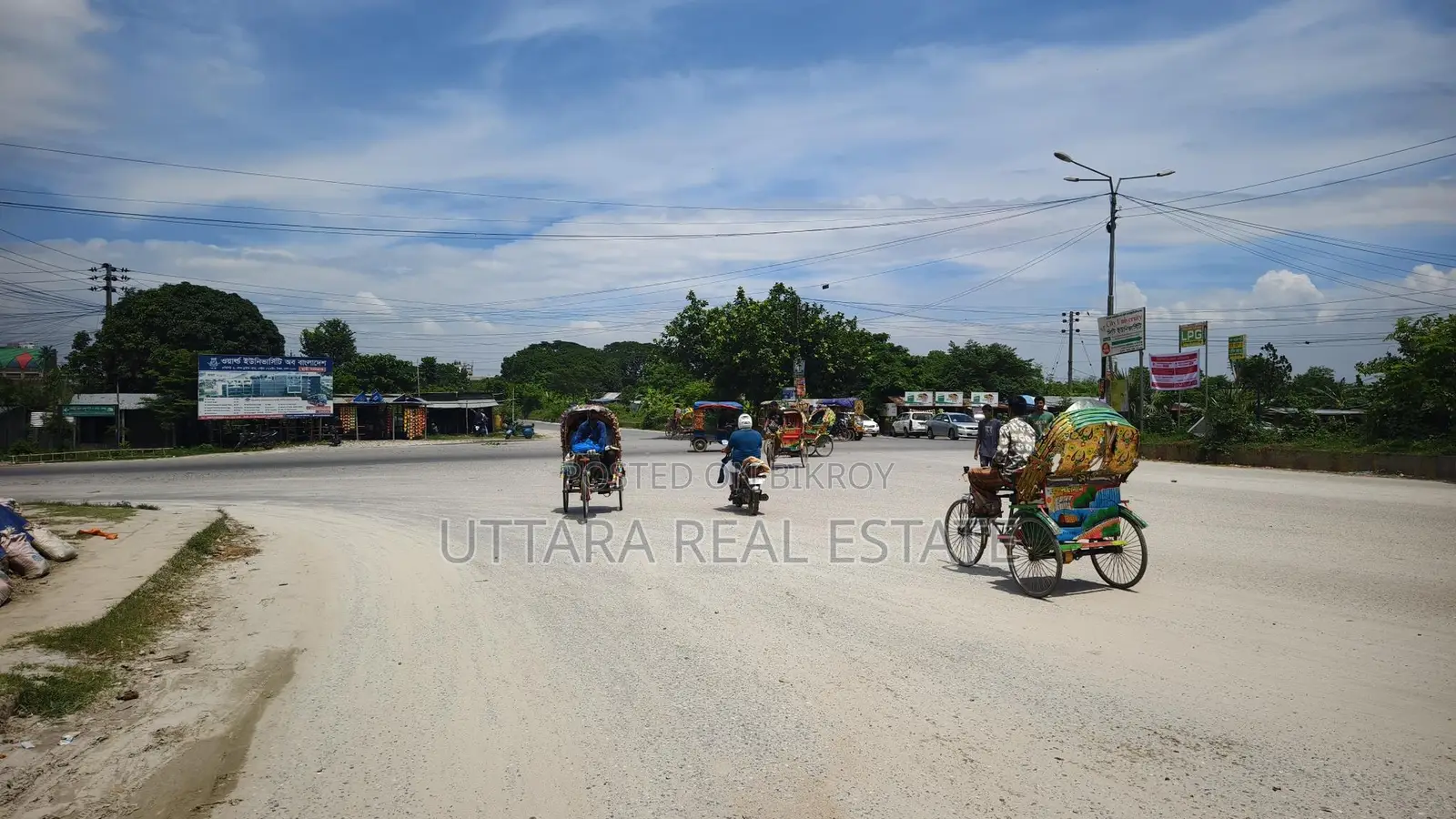 12 Katha Plot for Sale in Uttara Sector 17, G Block, Road Avenue 5 in Uttara