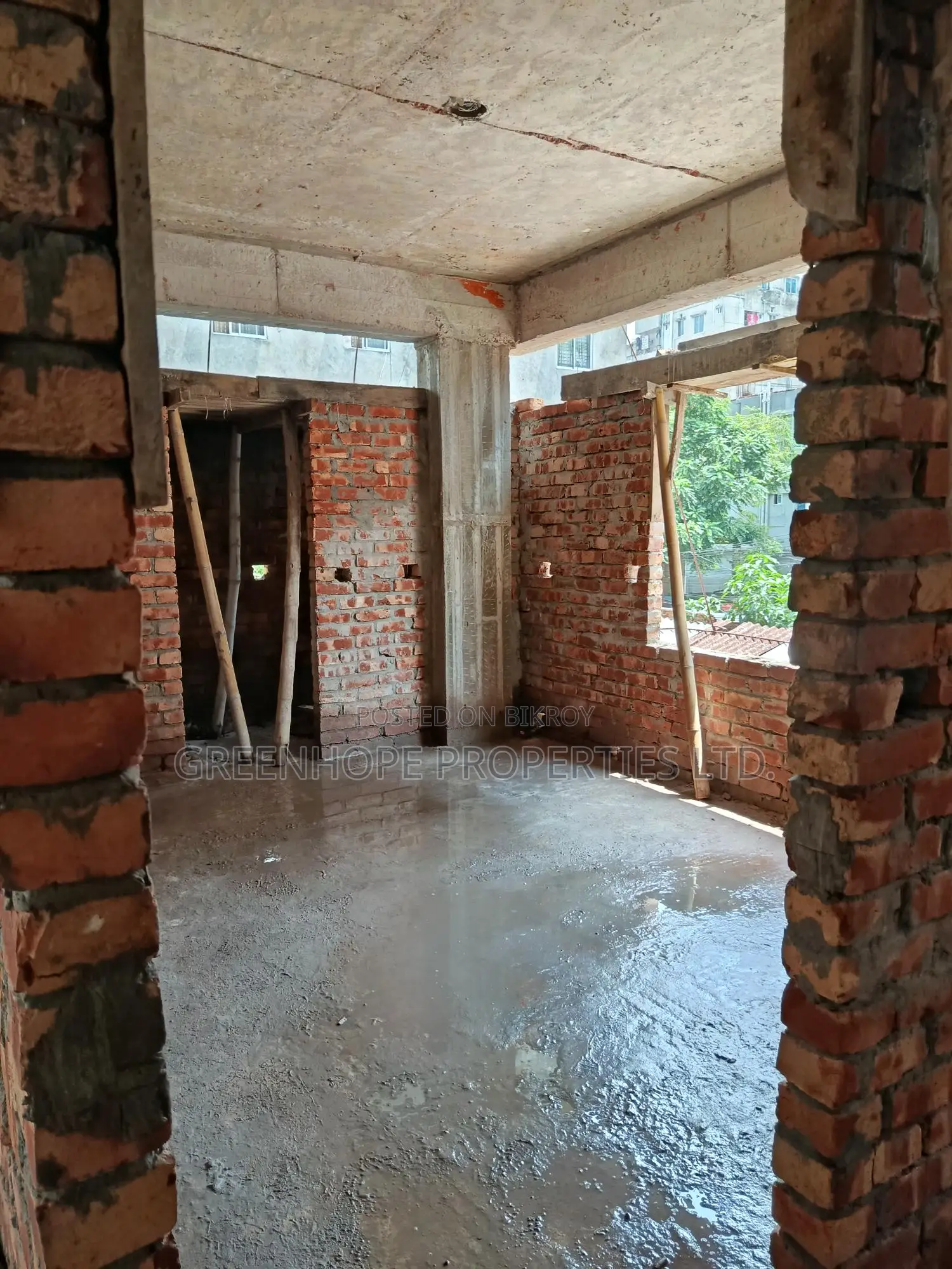West Facing 1250sqft Almost Ready Flat for Sale at North Badda in Badda