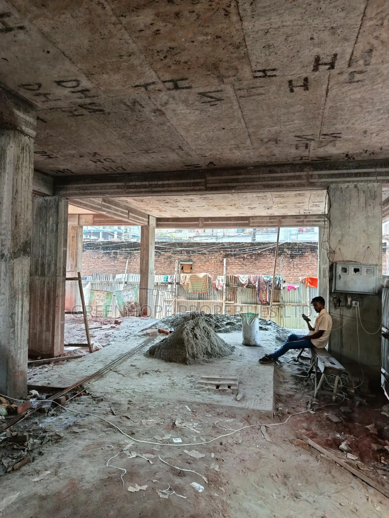 West Facing 1250sqft Almost Ready Flat for Sale at North Badda in Badda
