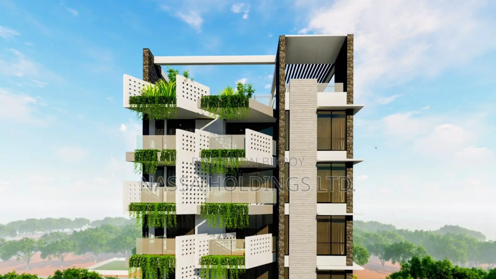 Lake View Flat For Sale At Jolshiri Abashon in Dhaka