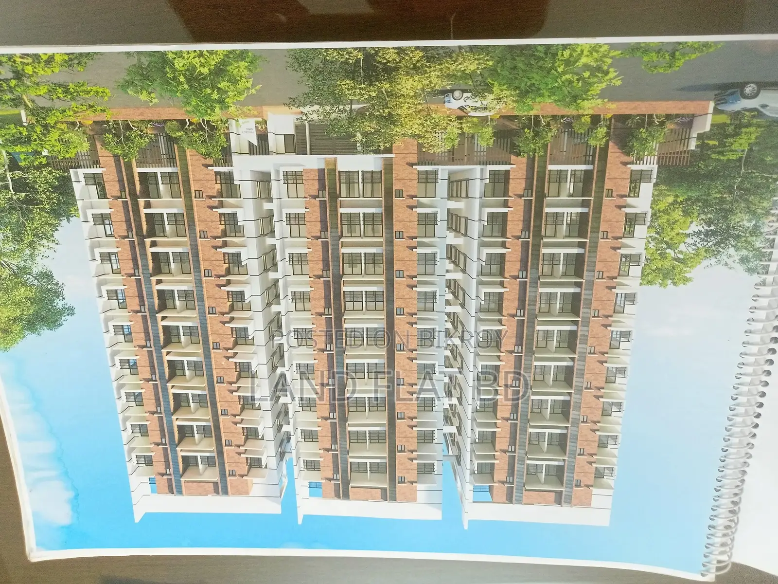 1380 SFT North-Facing Flat for Sale at Ati Bazar, 4th & 5th Floor in Keraniganj