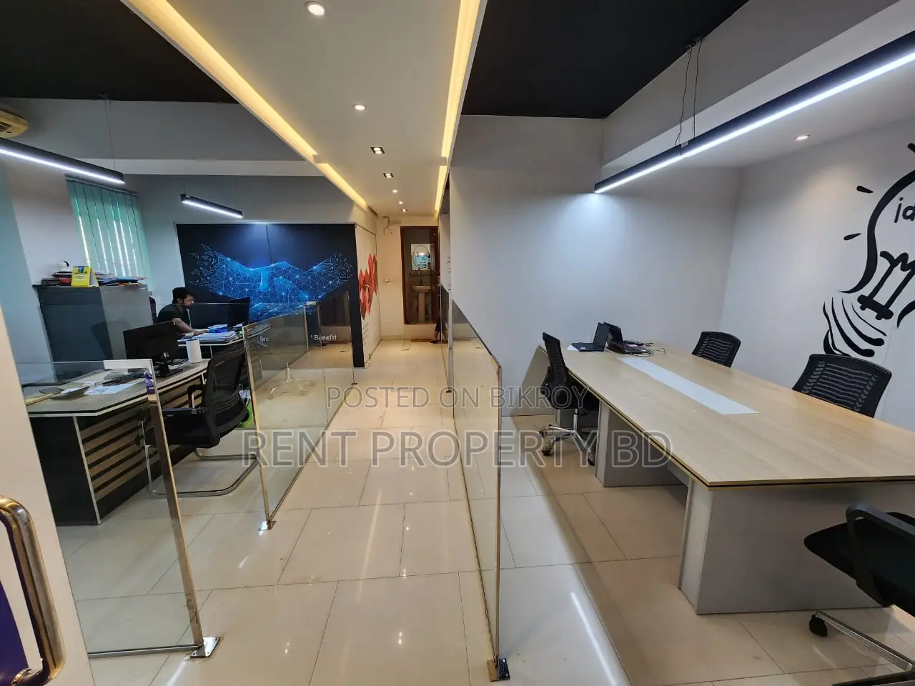 Full Furnished Commercial Office Space For Rent in Gulshan in Gulshan