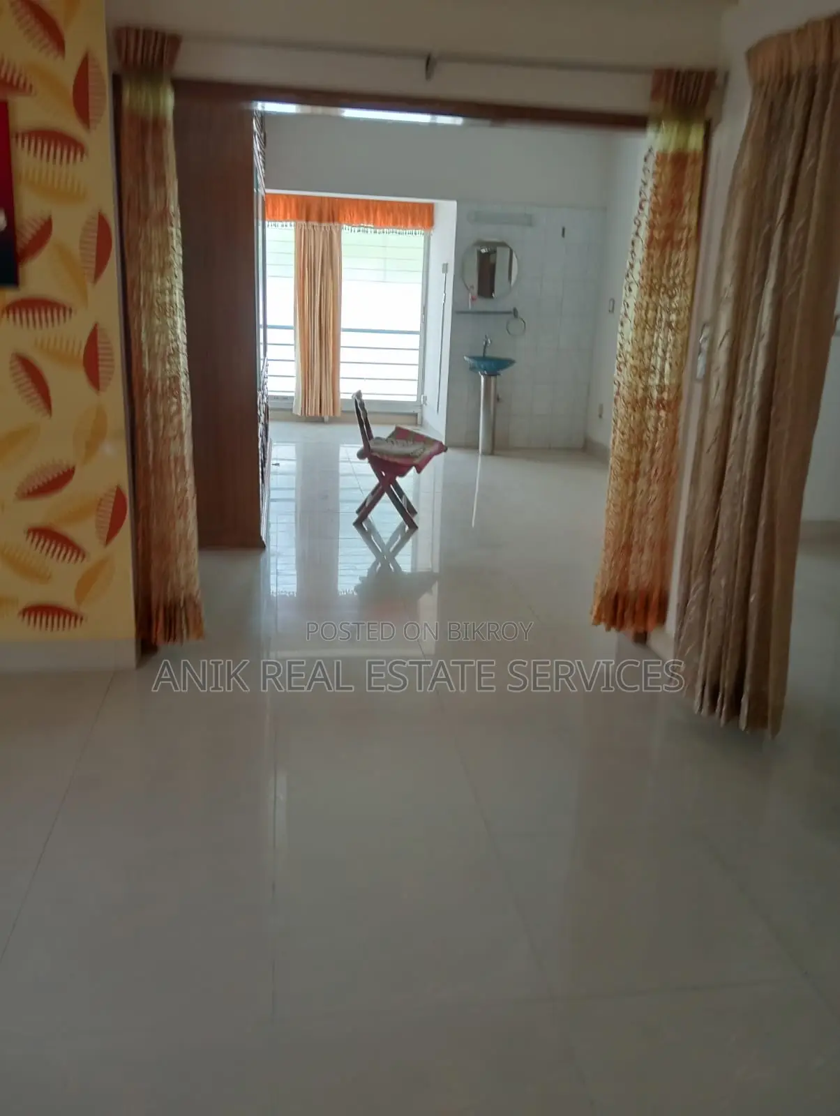 Wonderful 3 Bedroom Un Farnised Flat Rent At Gulshan 1 in Gulshan