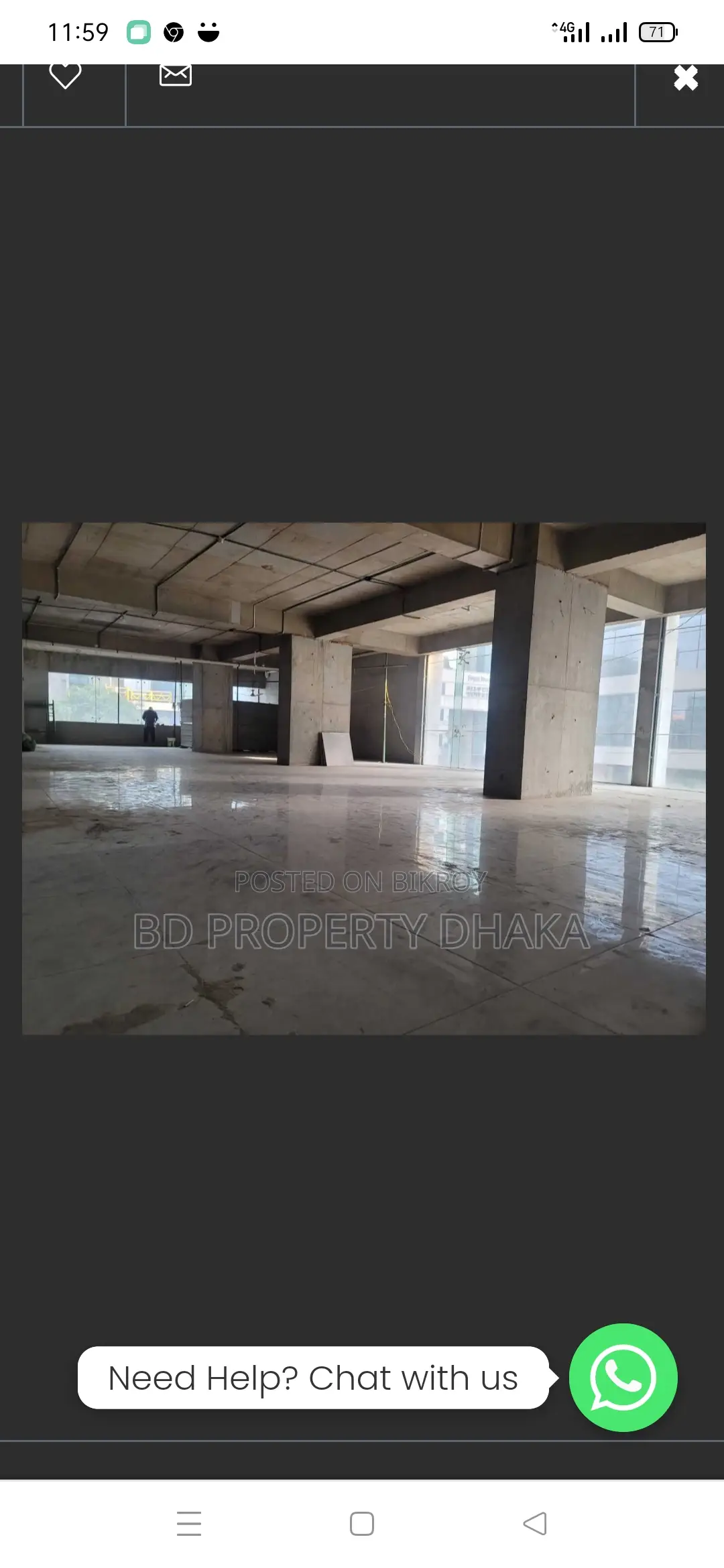 10000 Sqft Open New Commercial Space Rent In Gulshan Avenue in Gulshan