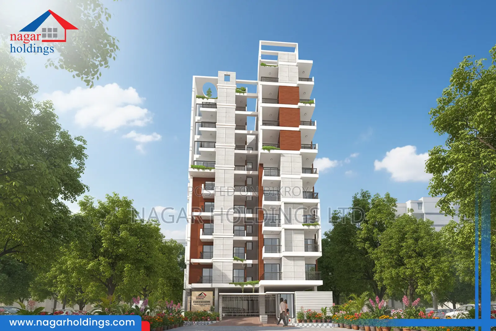 Modern Apartment for Sale Near Ring Road, Mohammadpur in Mohammadpur