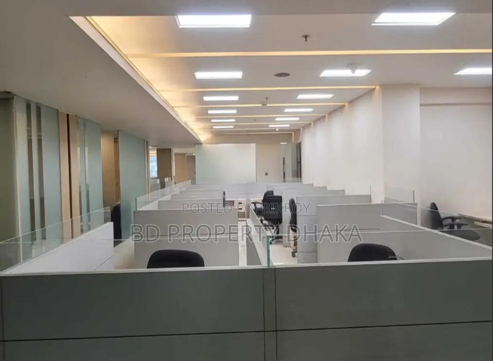 4500 Sqft New Building Full Furnished Commercial Space Rent In Gulshan in Gulshan