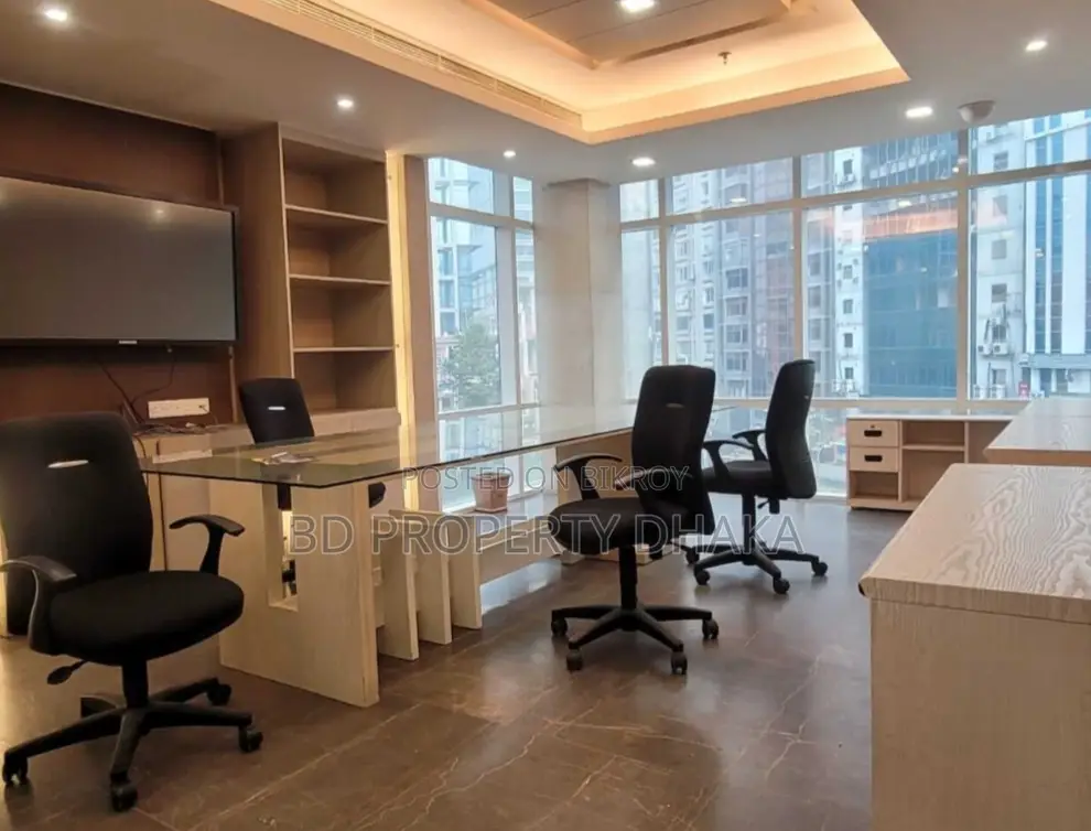 4500 Sqft New Building Full Furnished Commercial Space Rent In Gulshan in Gulshan