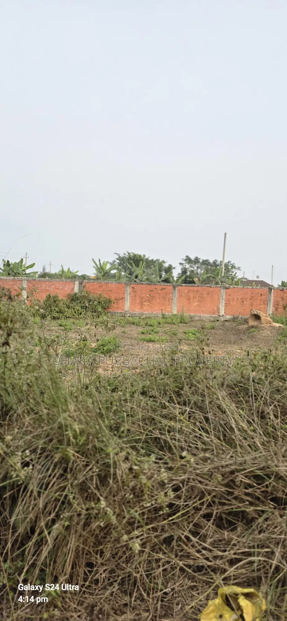 7.5 Katha plot for sale in Sector 13, Rajuk Purbachal, near the playground in Purbachal