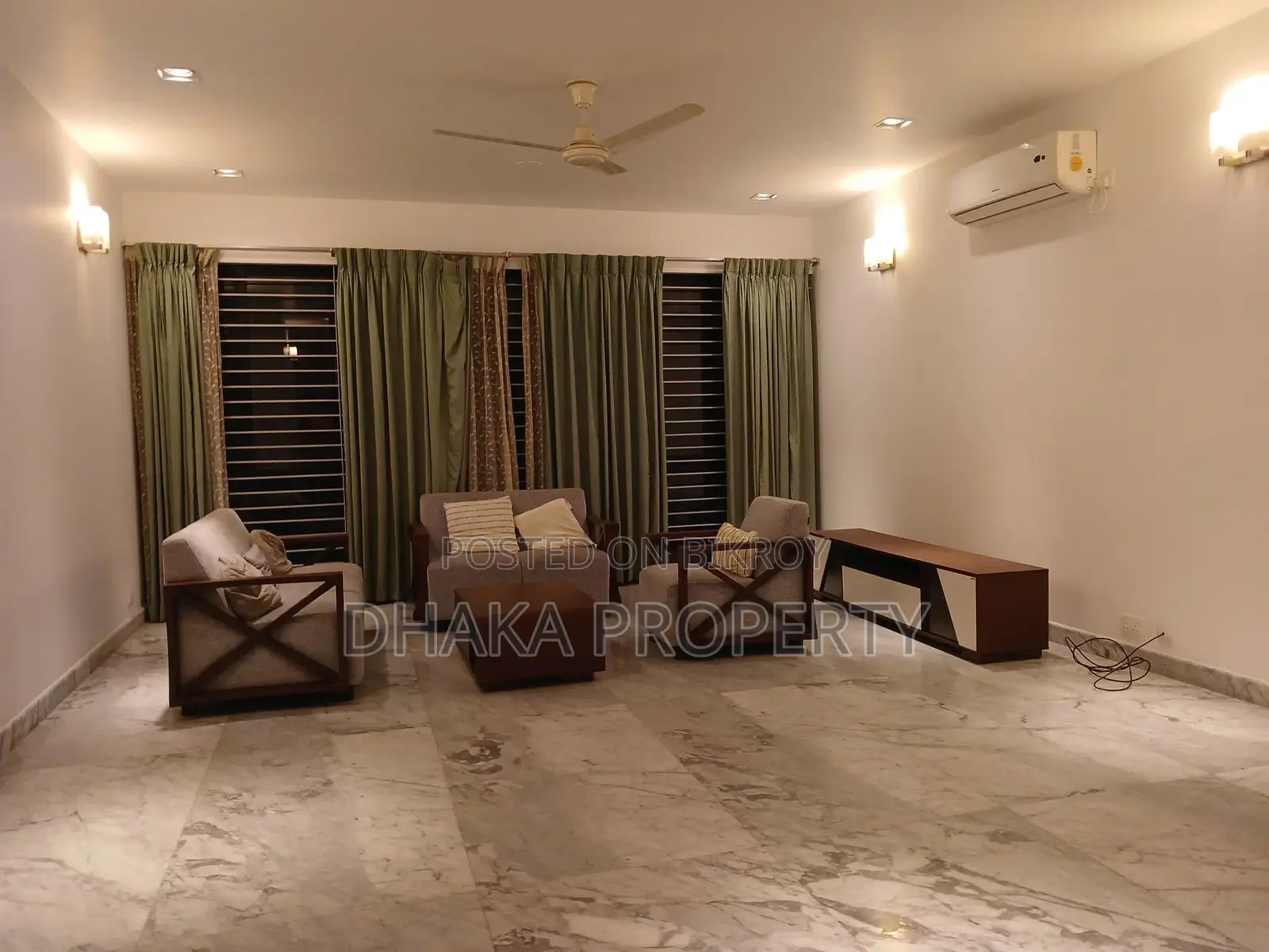 3400sqFt.3Bed Luxury Furnish Apartment Rent At Baridhara DiplomaticZone in Baridhara