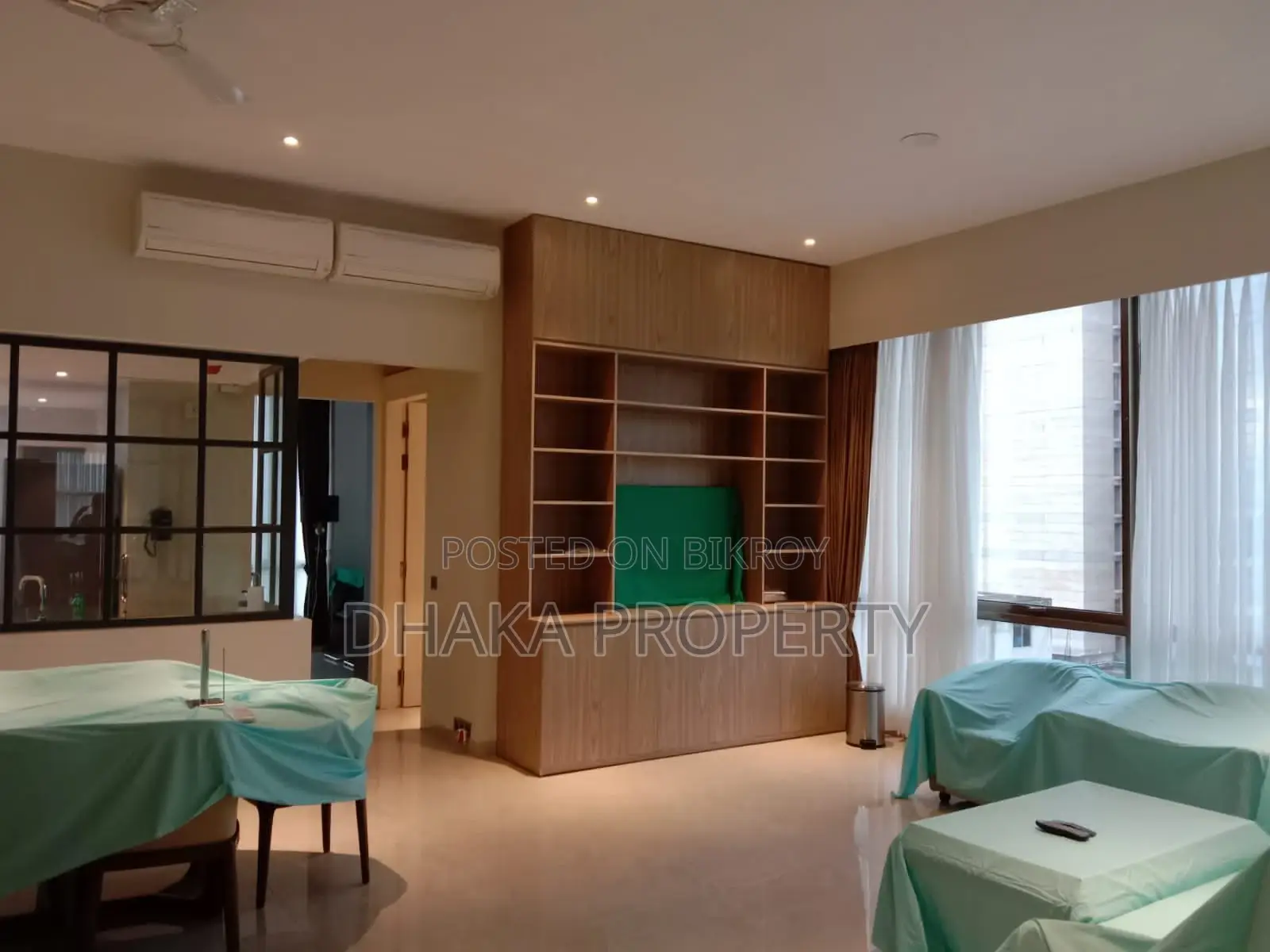 Gym Swimming Pool Luxury Flat Rent At Gulshan Model Town (3Bed2250SqFt.) in Gulshan
