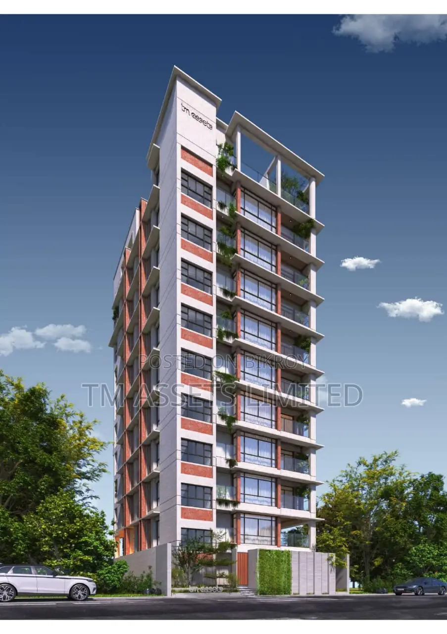 2850 Sq.Ft Corner Flat with Three-Side Open View in Jalshiri in Dhaka