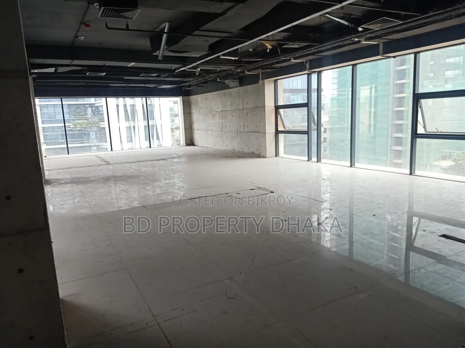 3020 Sqft Open Commercial Space Rent In Gulshan Avenue in Gulshan