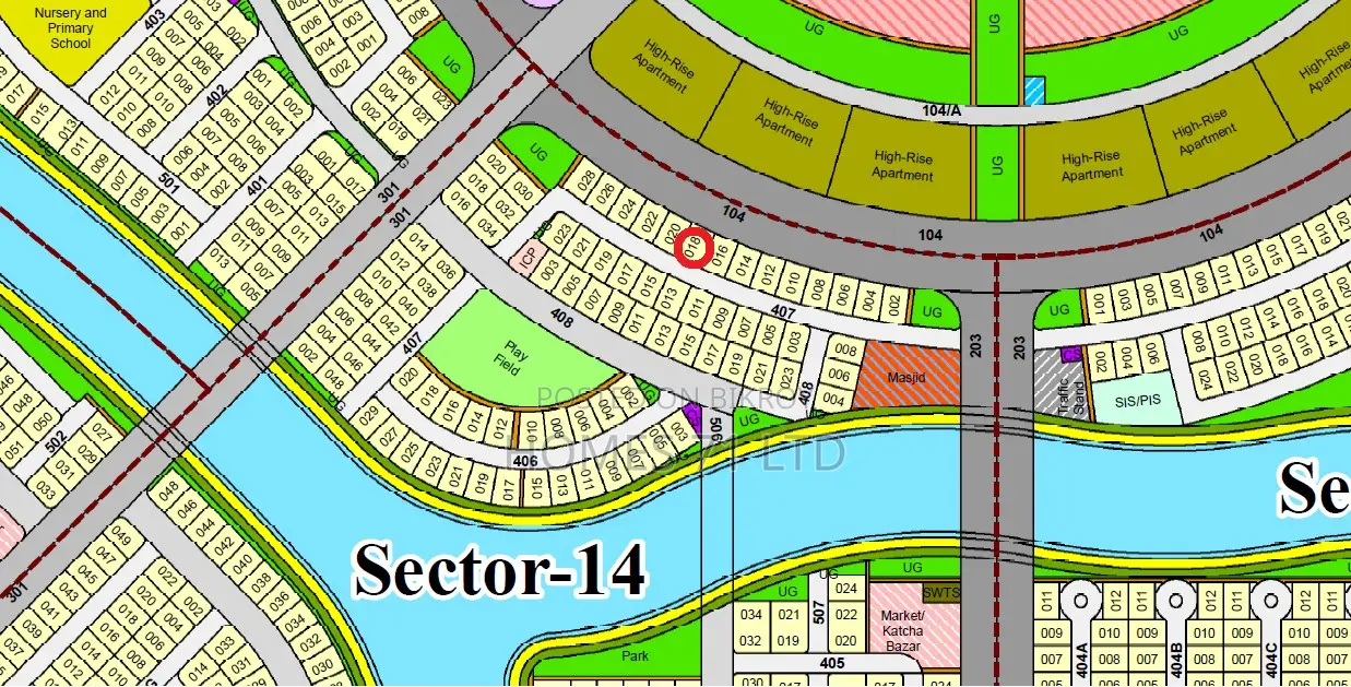 2850 Sft Flat For Sale (Near Jolshiri Central Park) in Dhaka