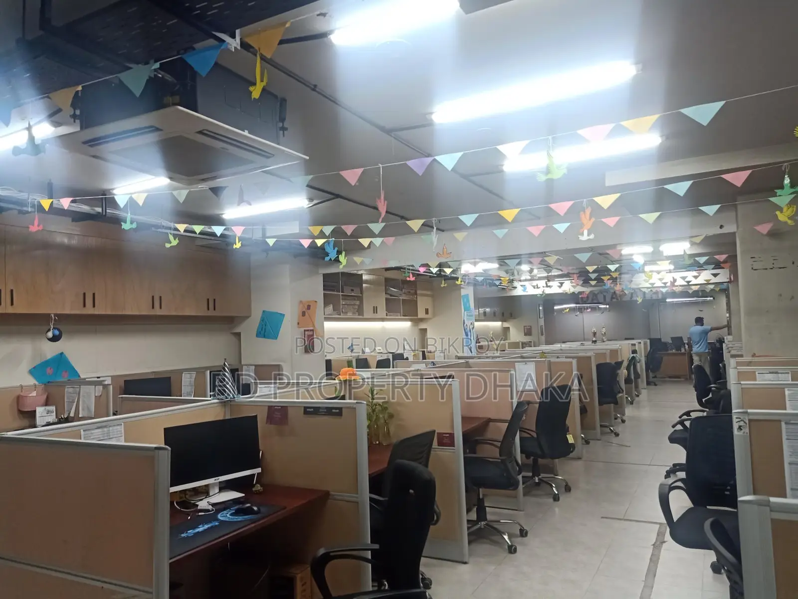 6200 Sqft Nice Open Commercial Space for Rent in Mohakhali in Mohakhali
