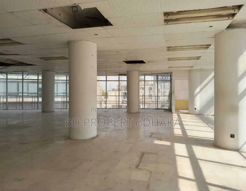 5000sqft Newly Building open Commercial house rent in Gulshan Avenue in Gulshan