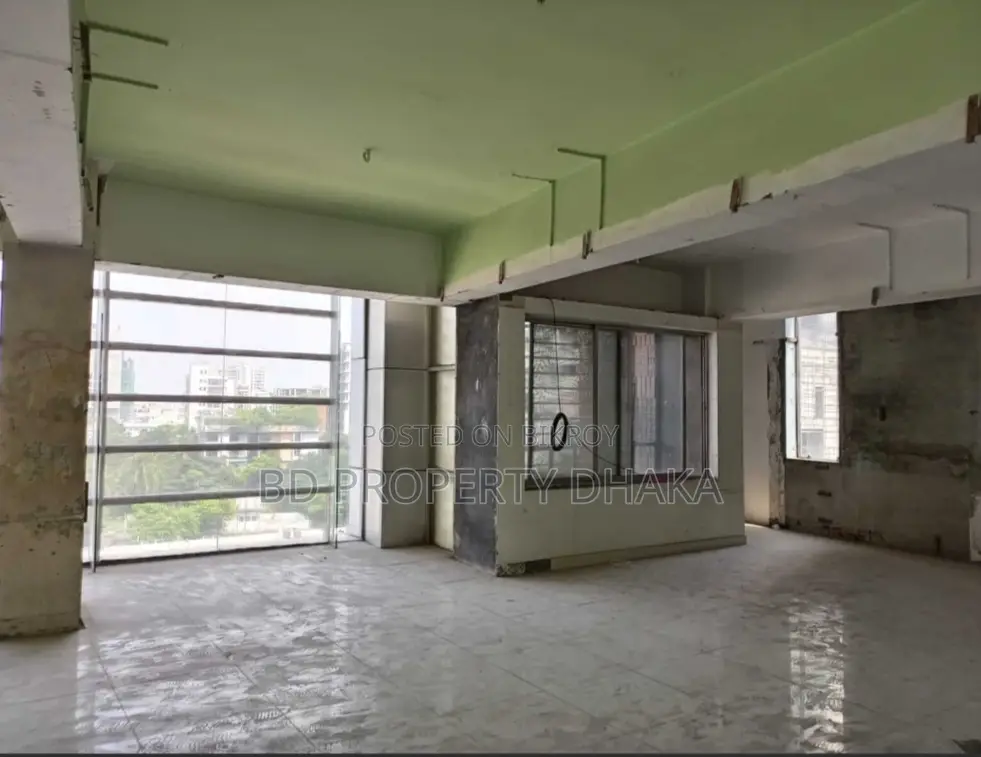 6050sqft nice office space rent in Gulshan Avenue in Gulshan