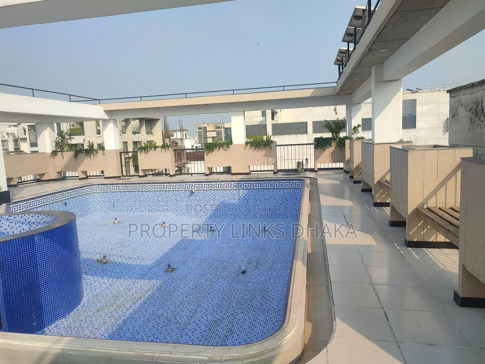 Brand New Flat with Gym and Swimming Pool Facilities for Rent in Baridhara in Baridhara