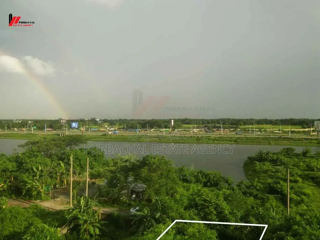 Lake View, East Facing, 5 Katha Plot In Sec#15 in Purbachal