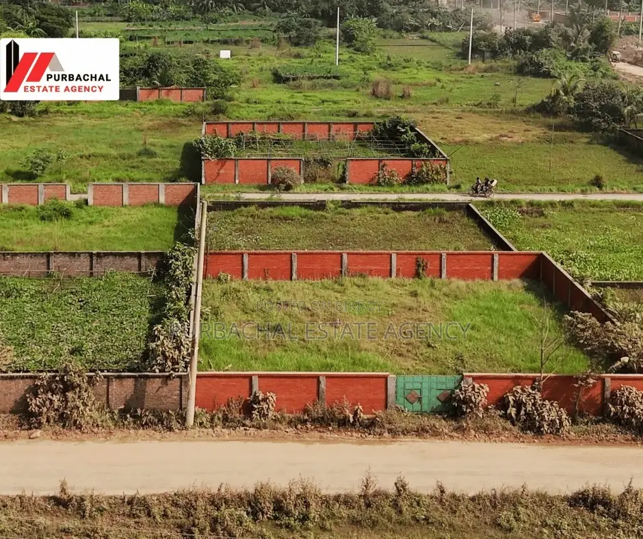 South Facing, 10 Katha Plot In Sec#4 in Purbachal