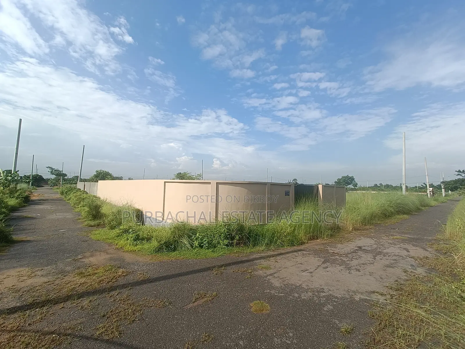 Front 30ft/75ft Corner, 7.5 Katha Plot In Sec#23 in Purbachal