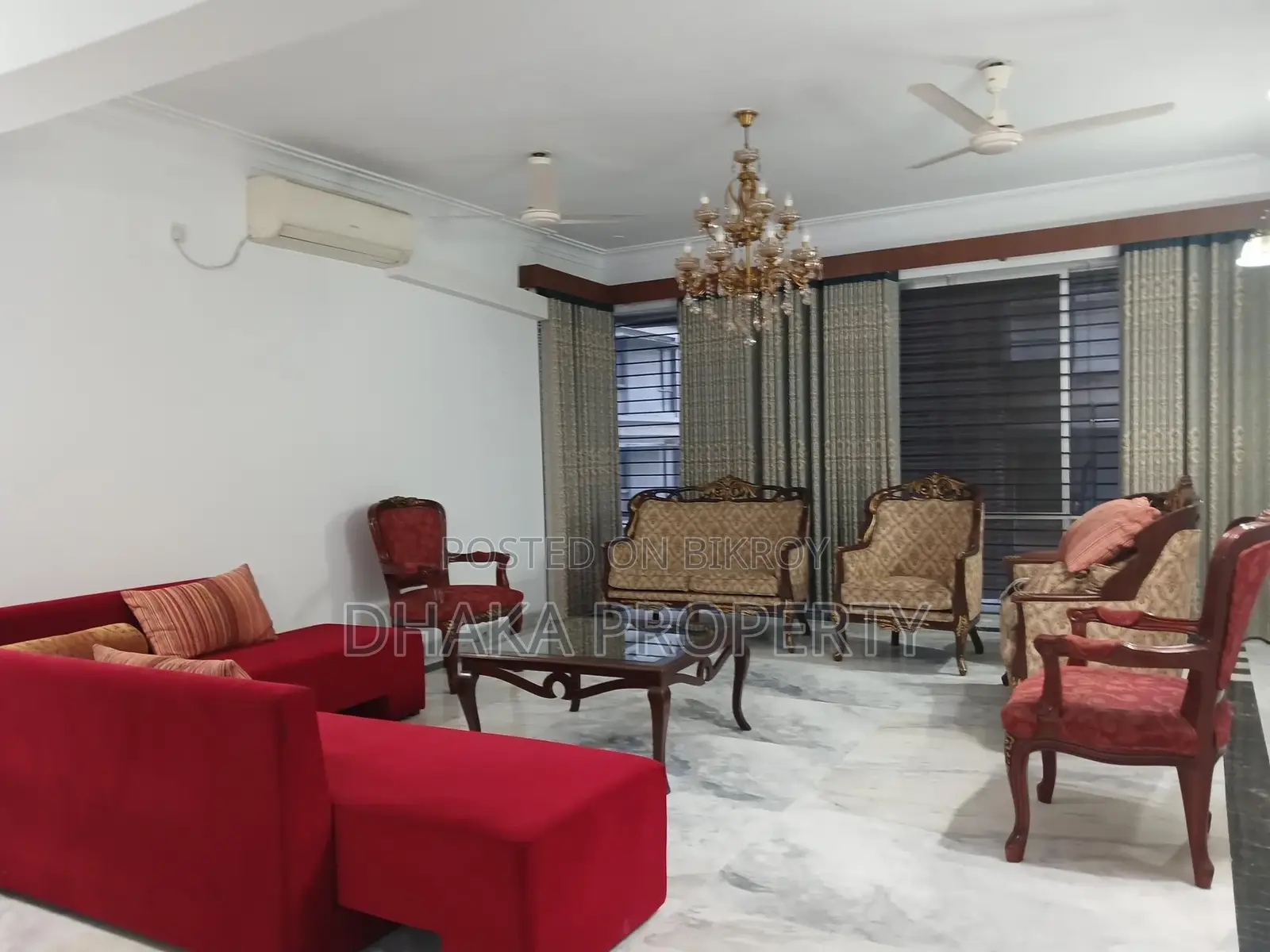 Luxurious 4Bed Furnish Apartment Rent At Baridhara Diplomatic Zone in Baridhara