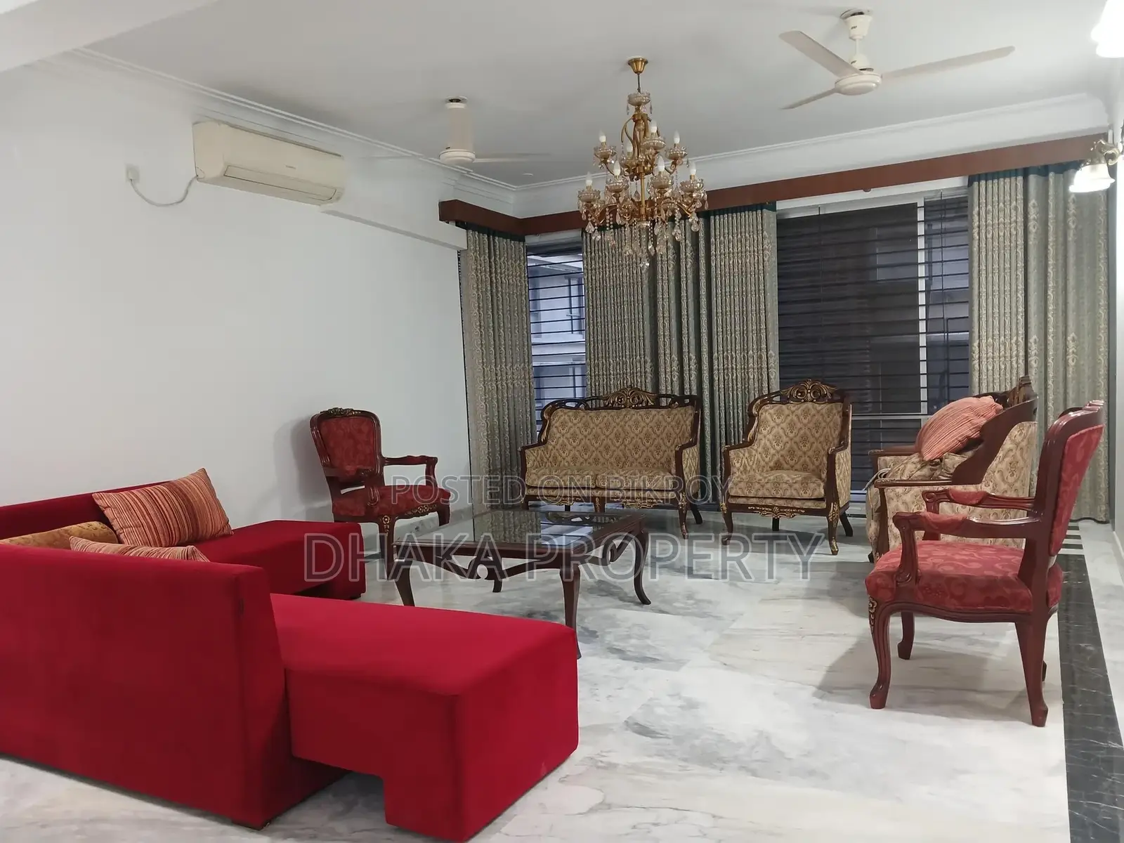 Luxurious 4Bed Furnish Apartment Rent At Baridhara Diplomatic Zone in Baridhara