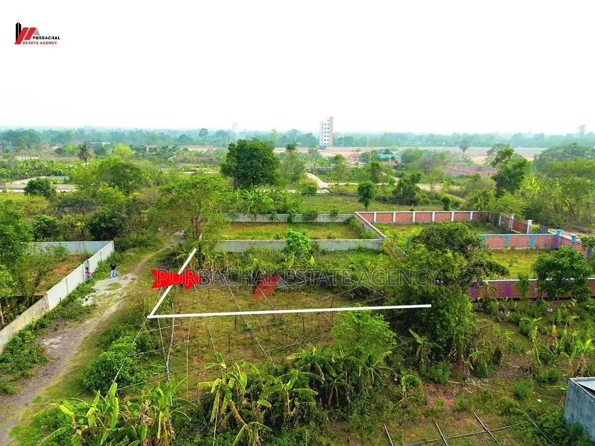 Near Lake View, 5 Katha In Sec#22 in Purbachal