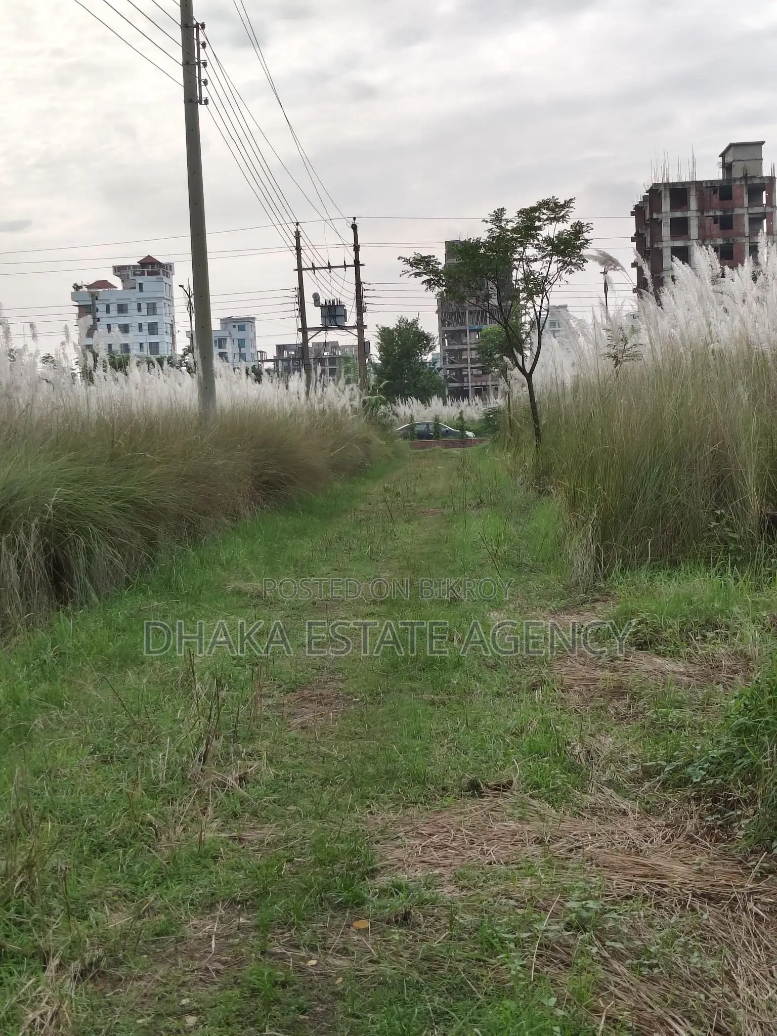 Commercial plot i-ext 20 katha in Basundhara