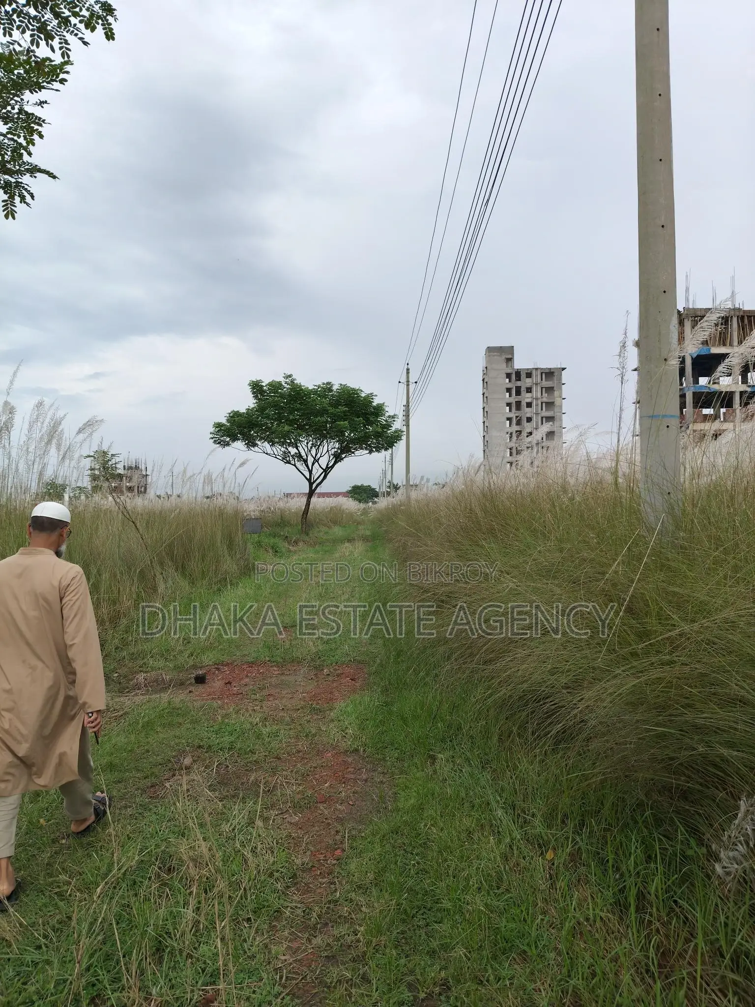 Commercial plot i-ext 20 katha in Basundhara