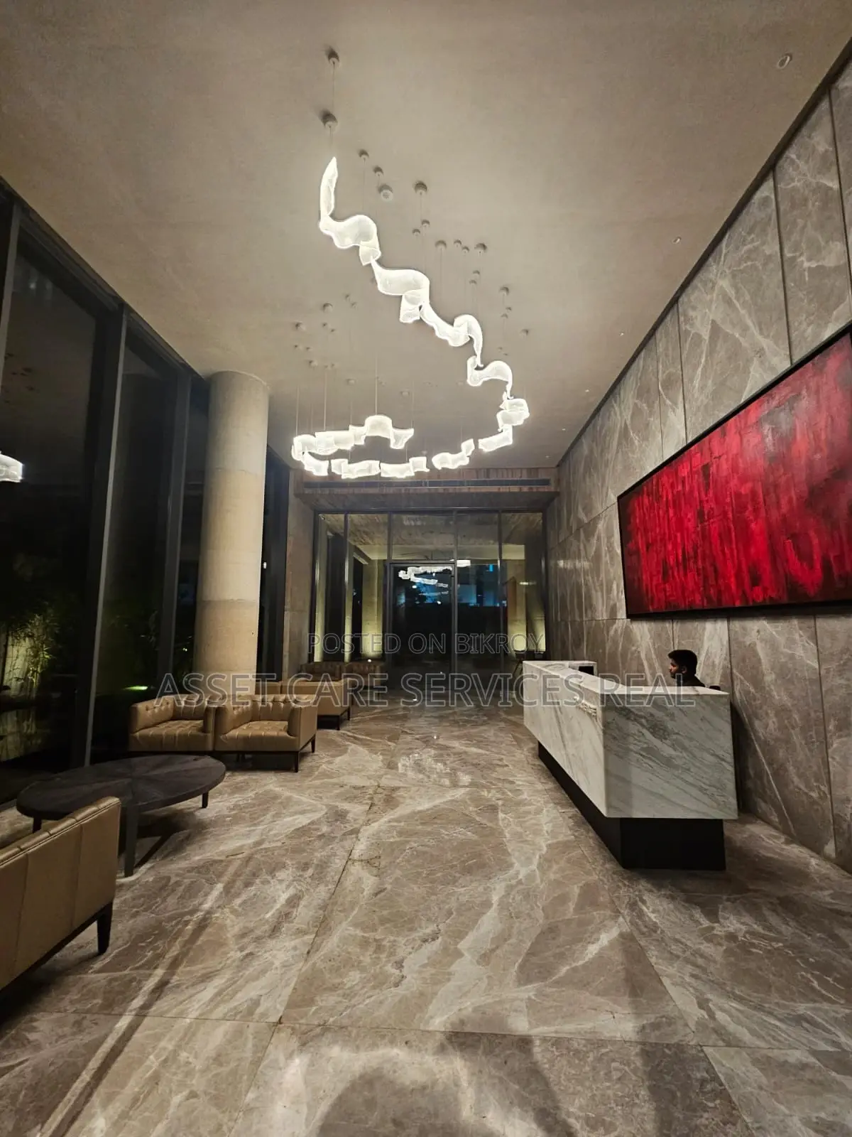 Gym-Pool Facilities 4Bed Gorgeous New Modern Apartment Rent In Baridhara in Baridhara
