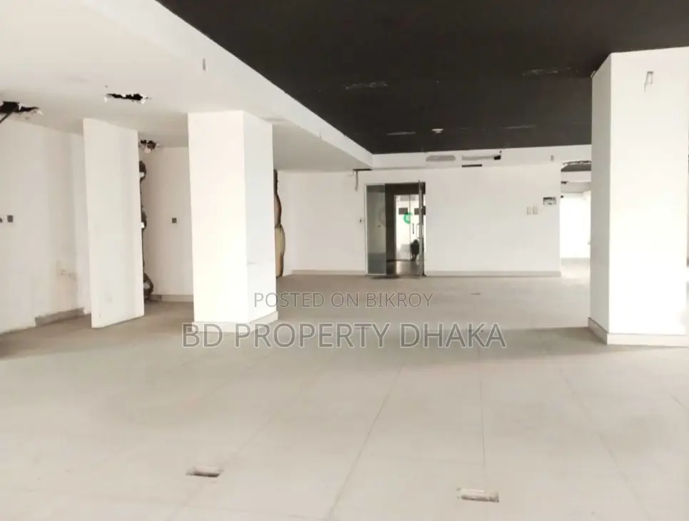 3050 Sqft Open Commercial Space Rent in Mohakali in Mohakhali