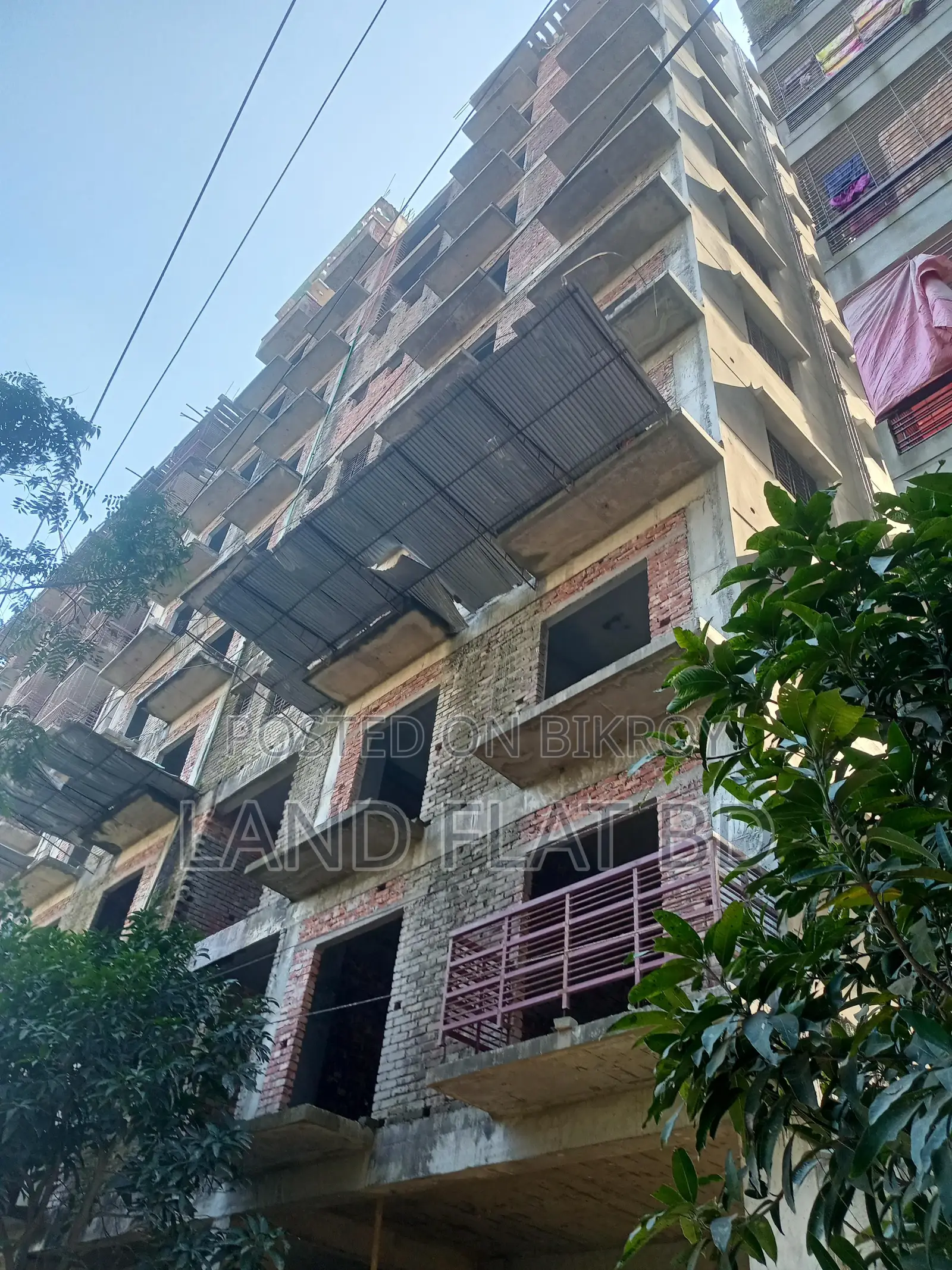 1550 SFT Flat for Sale at Ati Bazar, 5th Floor in Keraniganj