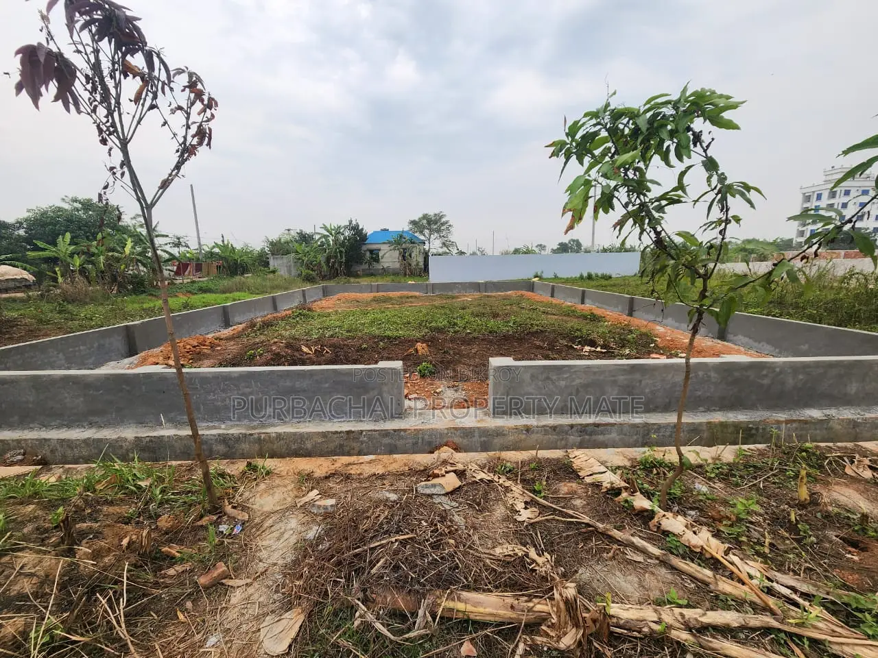 5 Katha Lake View Plot for Sale near Purbachal Iconic Tower. in Purbachal