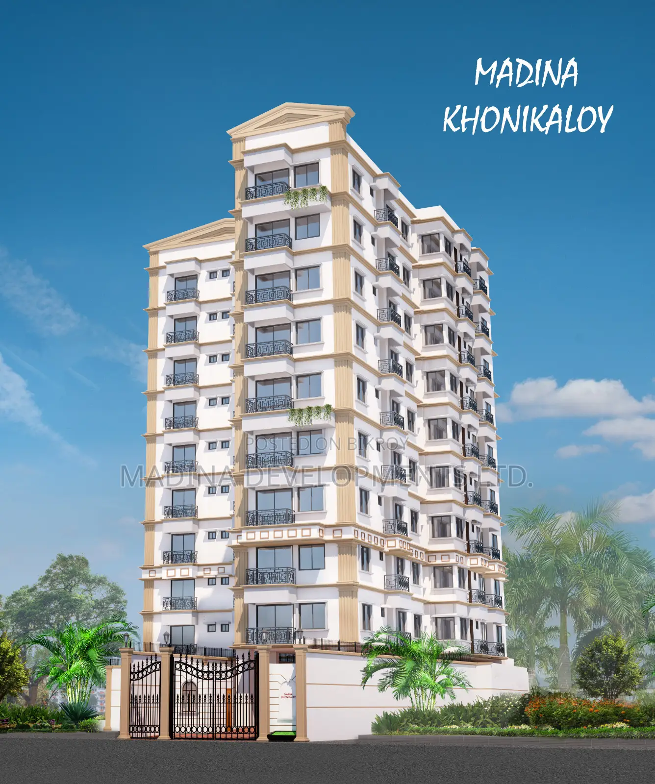 1875 SqFt Exclusive Flat Available at Banasree in Banasree