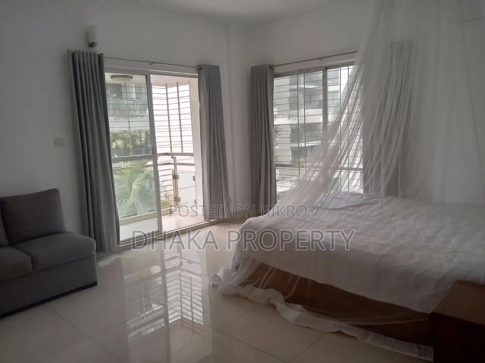Fully Furnished 3 Bedrooms Apartment Rent in Gulshan-2 in Gulshan