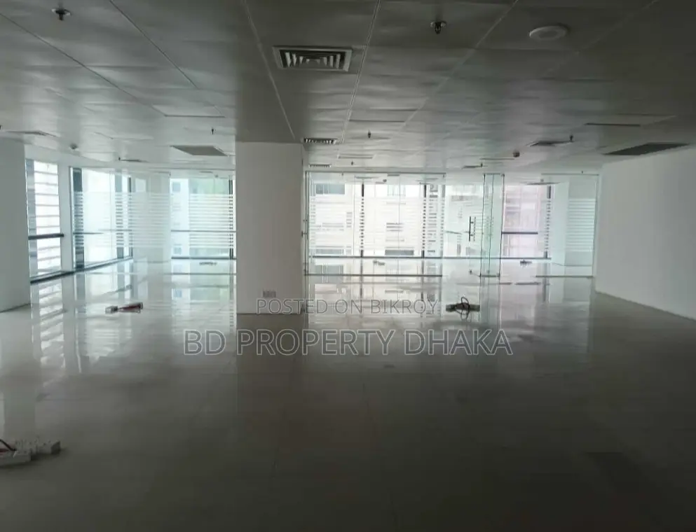 7800 Sqft Open Newly Modern Commercial Space Rent in Gulshan Avenue in Gulshan